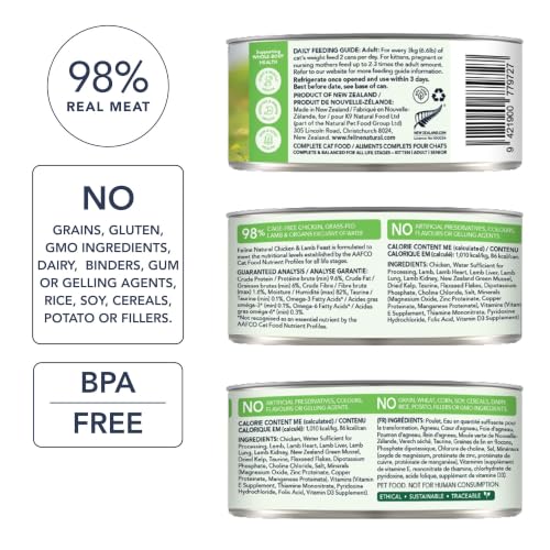 Image of Feline Natural - Canned Grain-Free High-Meat Wet Cat Food
