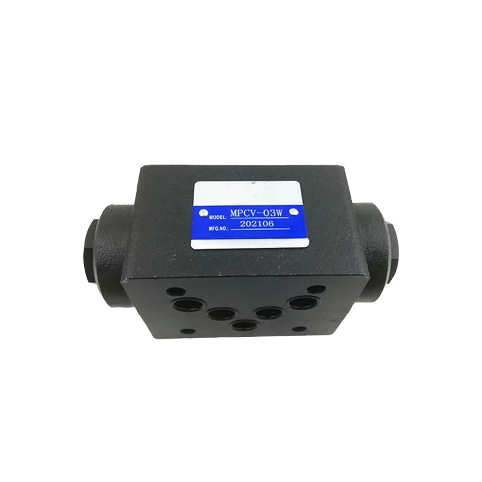 Vanne hydraulique MPCV-02W modulaire de blocage en ligne pour circuit de fluide