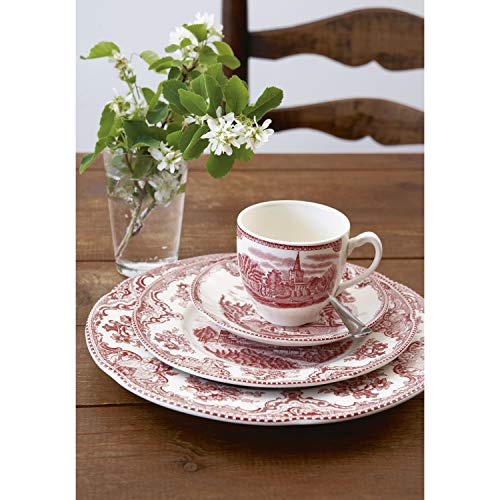 Johnson Brothers Old Britain Castles Pink 20-Piece Dinnerware Set, Pink & Cream #TOP4