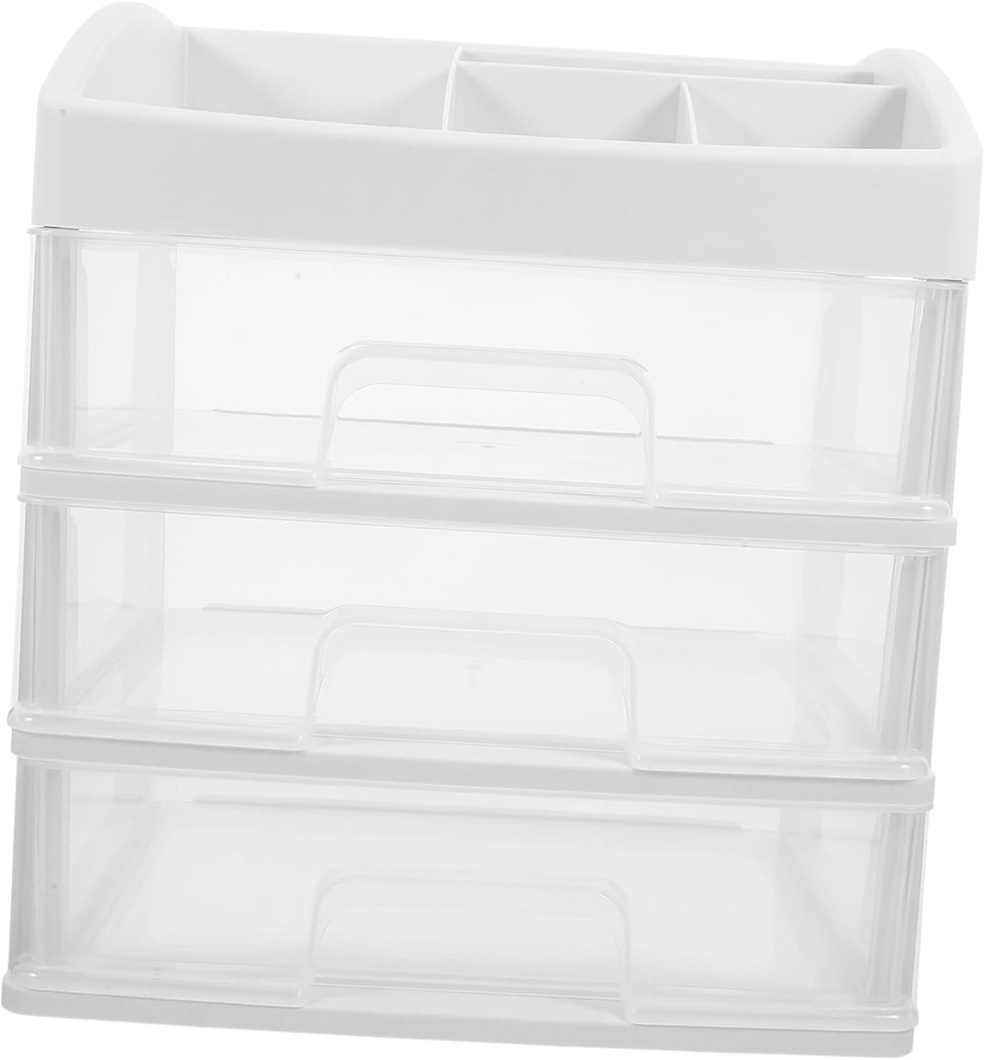 Transparent Multi Drawer Storage Box Desktop Organizer for Home and Office for Makeup Jewelry and Office Supplies Space Saving Design Transparent Multi Drawer Storage Box Desktop Organizer for Home and Office for Makeup Jewelry and Office Supplies Space Saving Design