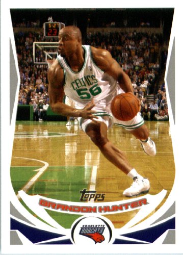 2004 05 Topps Basketball Card #196 Brandon Hunter Charlotte Bobcats