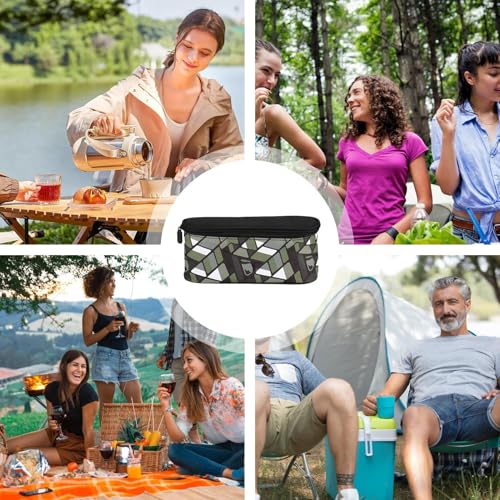 Bolsa organizadora de lâmpada portátil, bolsa organizadora pequena para acampamento - Bolsa de armaz