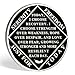 NA Sobriety Coin - NA Medallions with Wings and Scenic Sobriety Chips NA Coins - Ideal Narcotics Anonymous Gifts for Men ＆ Women Celebrating Recovery and Living Clean (9 Year)