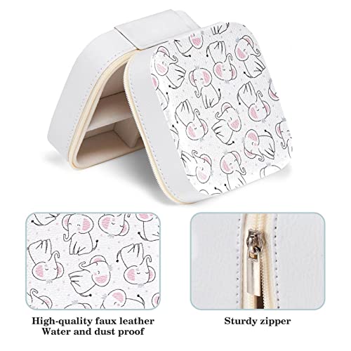 Boîte à bijoux éléphant blanc pour ne plus perdre vos bagues