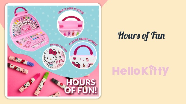 Watch Hello Kitty Art Set for Kids on Amazon Live