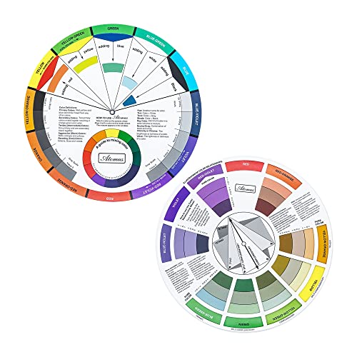 Wigearss Color Mixing Wheel Package for School Office Learning Guide ...