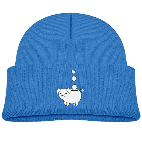 Preisvergleich Produktbild Kids Knitted Beanies Hat Piggy Bank Winter Hat Knitted Skull Cap