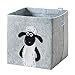 Produktbild LIFENEY meets Shaun das Schaf Aufbewahrungsbox für Kinder  Filz-Box mit dem kultigen Schaf zum Verstauen von Spielzeug  30 x 30 x 30 cm passend für klassische Würfelregale