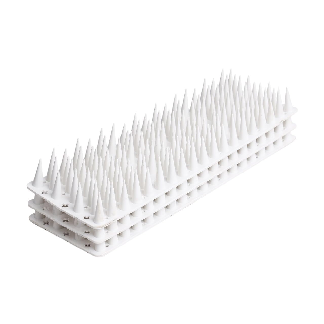 SEAGULLSTOPPER Bird Spikes (White Pack of 2 PIC) 11.5 Inch Length Bird & Pigeon Problem Solutions for Outdoor AC Unit & Balcony Railing Anti Bird Plastic Spikes for Window Home Protection-image-29