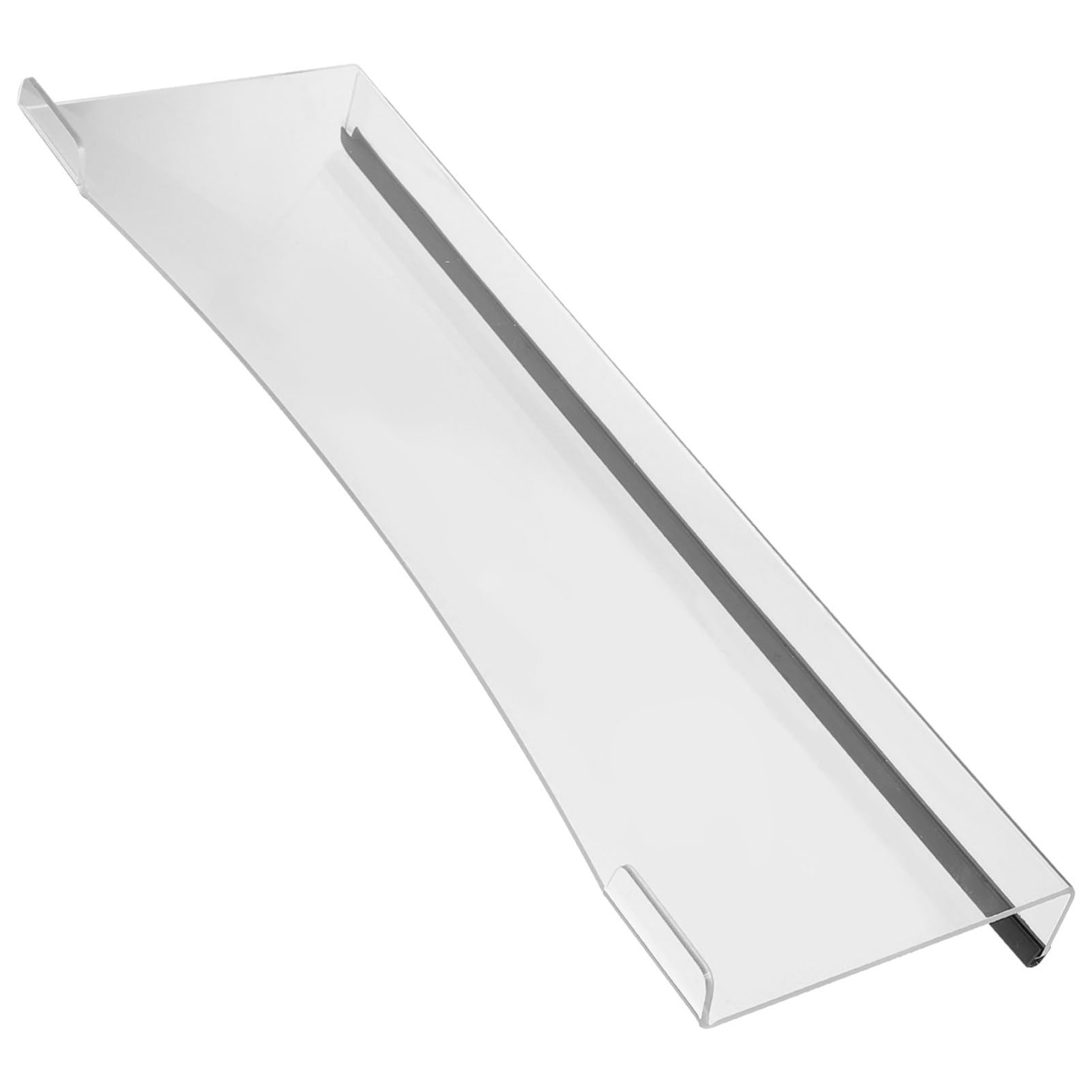 OSALADI Adjustable Keyboard Stand White Acrylic Keyboard Riser for Desk Comfortable Height