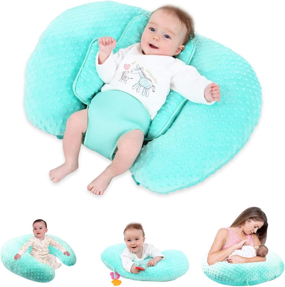 Sollee Oreiller De Bras D'allaitement, Oreiller De Bras D'allaitement Confortable,Oreiller De Tête De Soutien Anti-crachats Pour L'alimentation Au Biberon - Oreiller Lavable Doux Et Confortable Avec