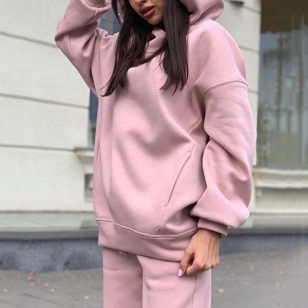 Tuta Da Jogging Da Donna Pantaloni Da Jogging Giacca Sportiva Tuta Sportiva Pantaloni Fitness Felpa Con Cappuccio Tuta Fitness Tuta Allenamento For Il Tempo Libero Tuta