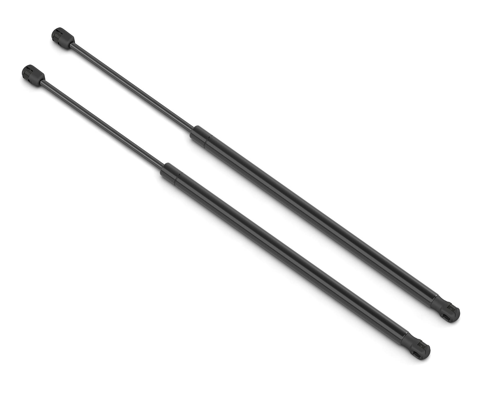 Stabilus LIFT-O-MAT® Boot Gas Spring 016994 Tailgate Damper with 330 Newton and Others for VW Polo 6N1/6N2 1995-2001 Black Set of 2