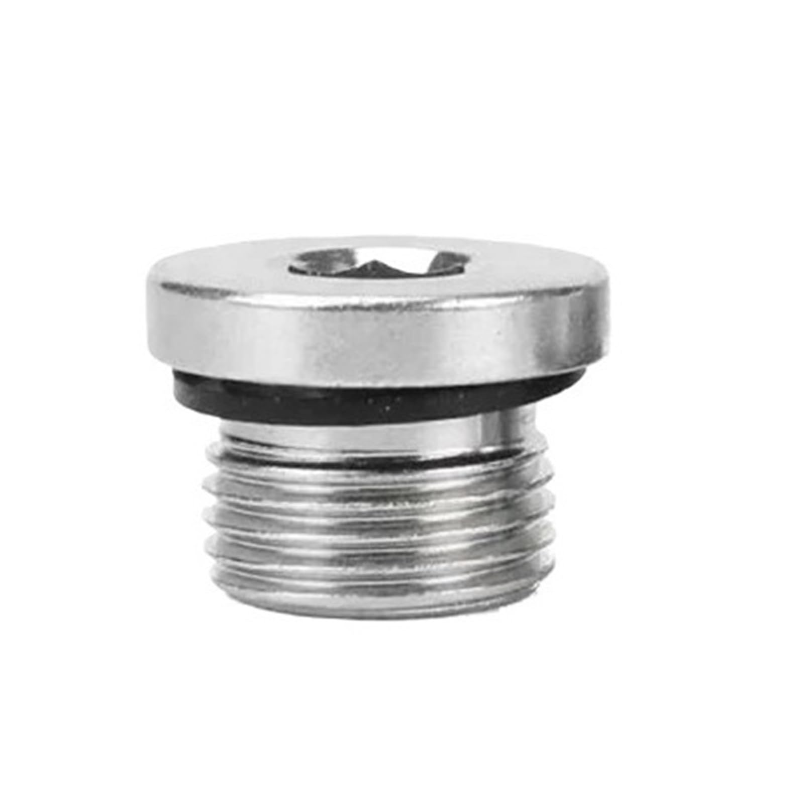 Epaknhgd Men's Galvanized 1Pc Metric Thread Hex Socket Pipe Plug Fitting Interface