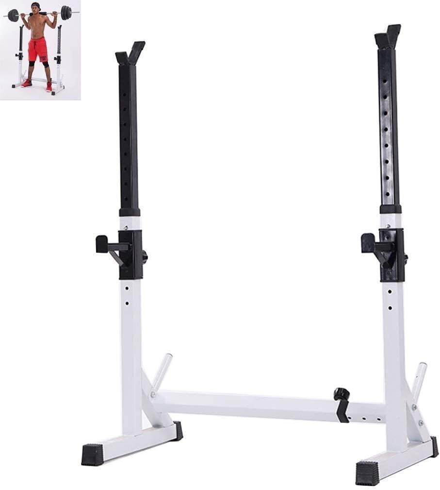 Squat Barbell Free Bench Press Stands Home Gym Squat Rack Adjustable Barbell Rack Weight Training Equipment Home Fitness Equipment Muscle Training Equipment