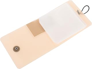 USHOBE Folhas Saco De CD Livro De Música Organizador Transparente Sacos De Encadernação Transparente Caixa De Álbum Encadernação Caixas De Discos Encadernação Organizador De CD Estojo De