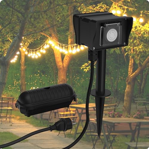 Ansmann Interruttore Temporizzatore, Nero