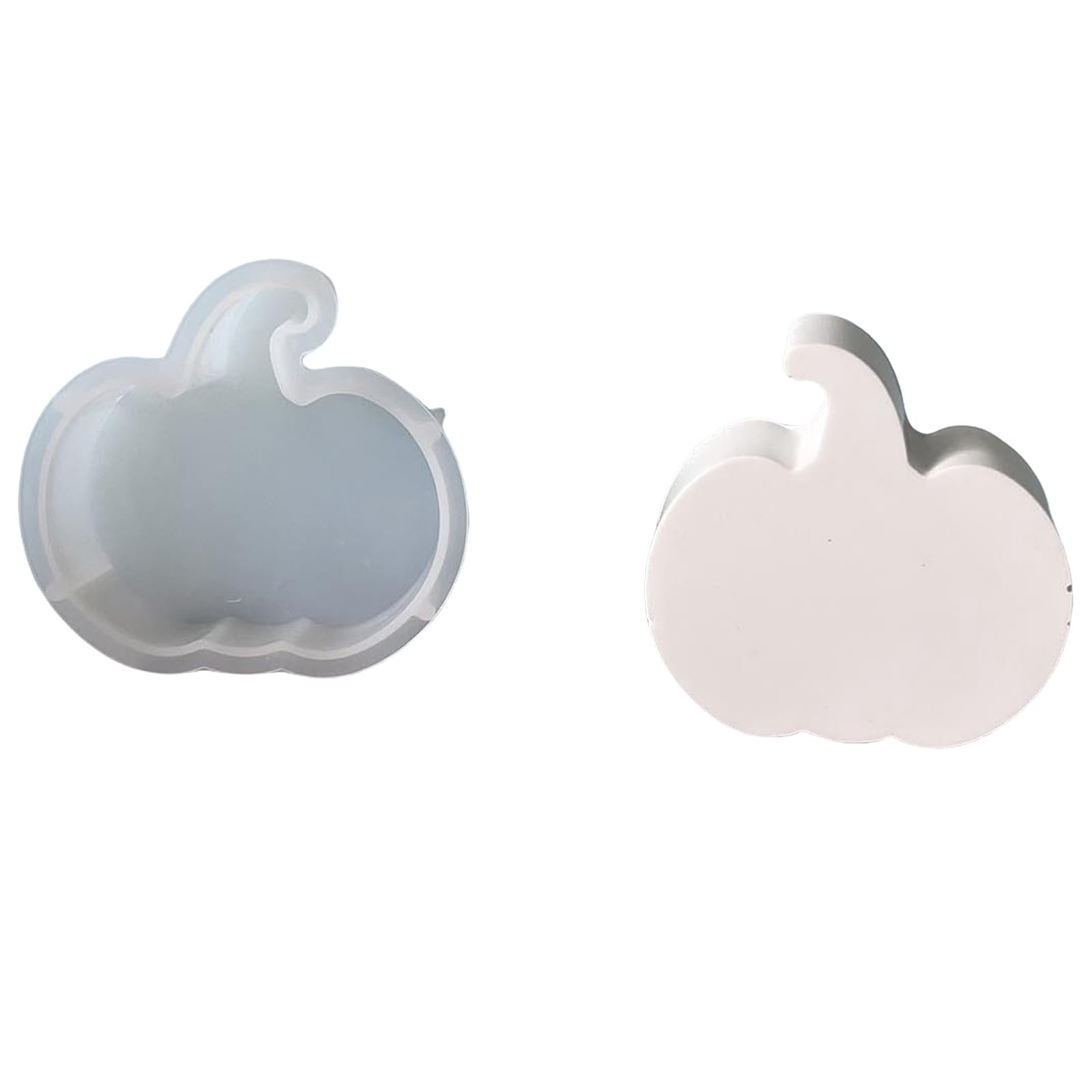 Yhplxyuus Pumpkin Silicone Molds for Soap & Resin Halloween with Easy Demolding Design Making Mold