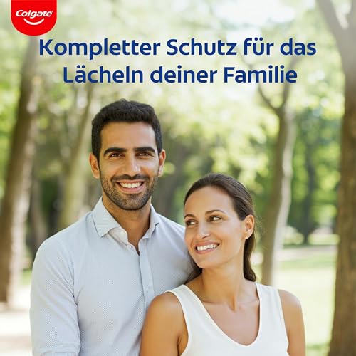 Colgate Komplett 8 in 1 Zahncreme 75ml / Natürliche Kräuter / 8 Vorteile für deine tägliche Mundpflege / Colgate Zahnpasta mit Kariesschutz / Zahnschmelzschutz / Zahnreinigung – Bild 8