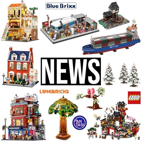 Neue Sets von BlueBrixx, LEGO, Cobi, CaDA. MOCs der Woche und mehr | Klemmbaustein NEWS 242