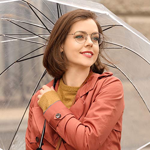 R.horse 62Inch Clear Golf Umbrella Transparent Umbrellas Automatic Open Large Windproof Waterproof Stick Umbrellas For Men And Women #TOP4