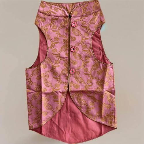 Sherwani Tradicional para Perro Azul XX-Small