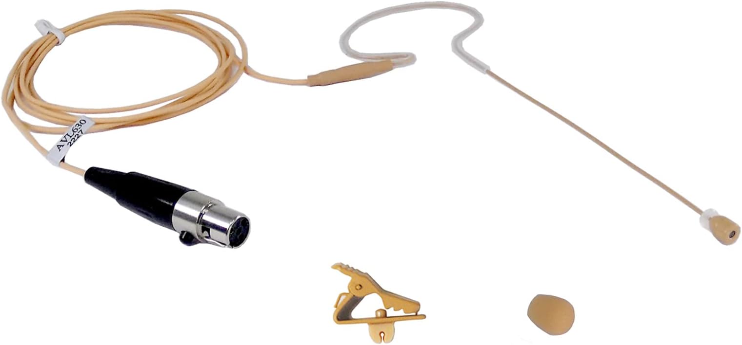 AV-JEFES Av-jefes Avl-630-sh4 Earhook Headset Mic for Shure Wireless Microphone System