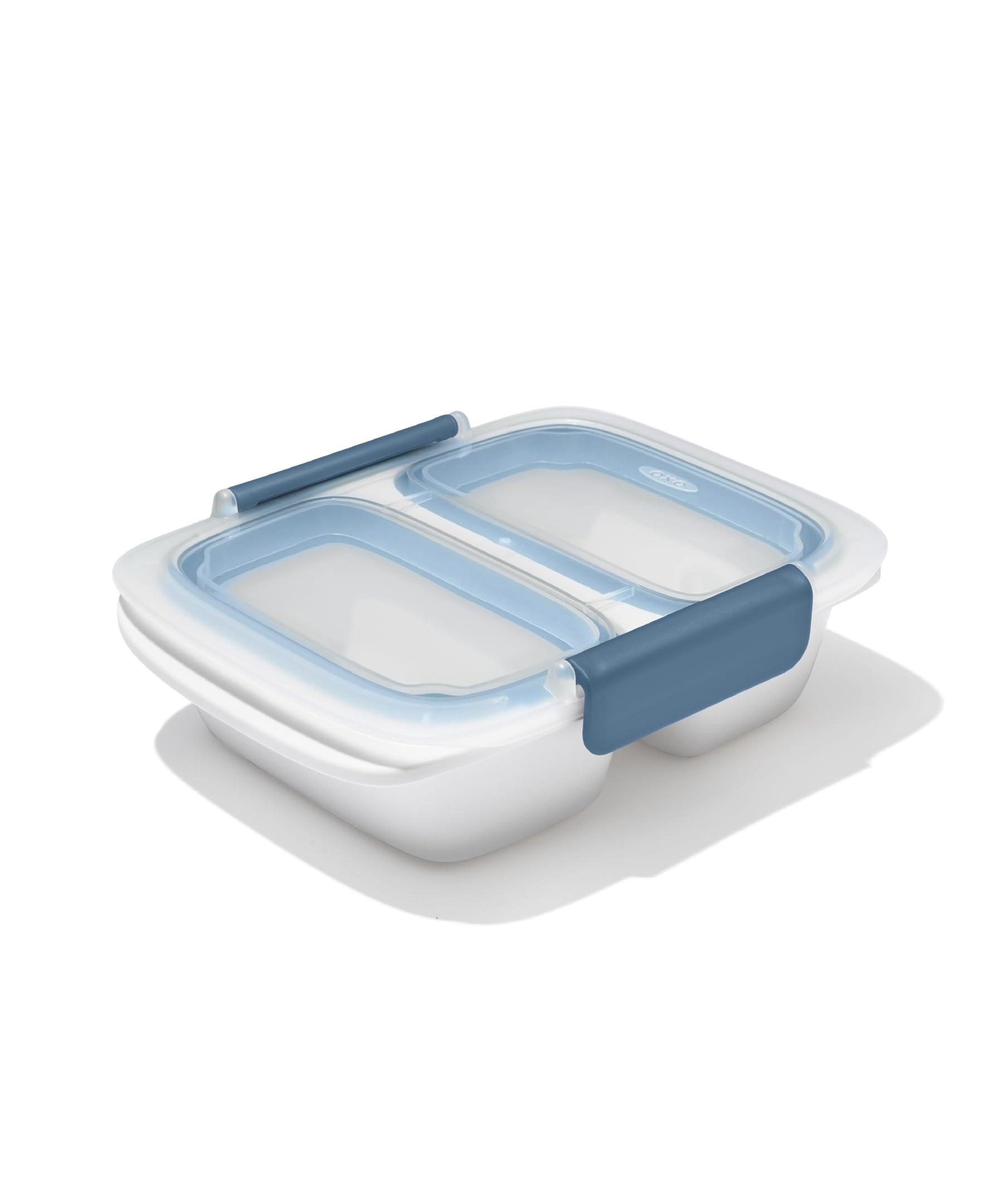 Good Grips Prep & Go 2 Cup Divided Food Storage Container - Ocean Blue