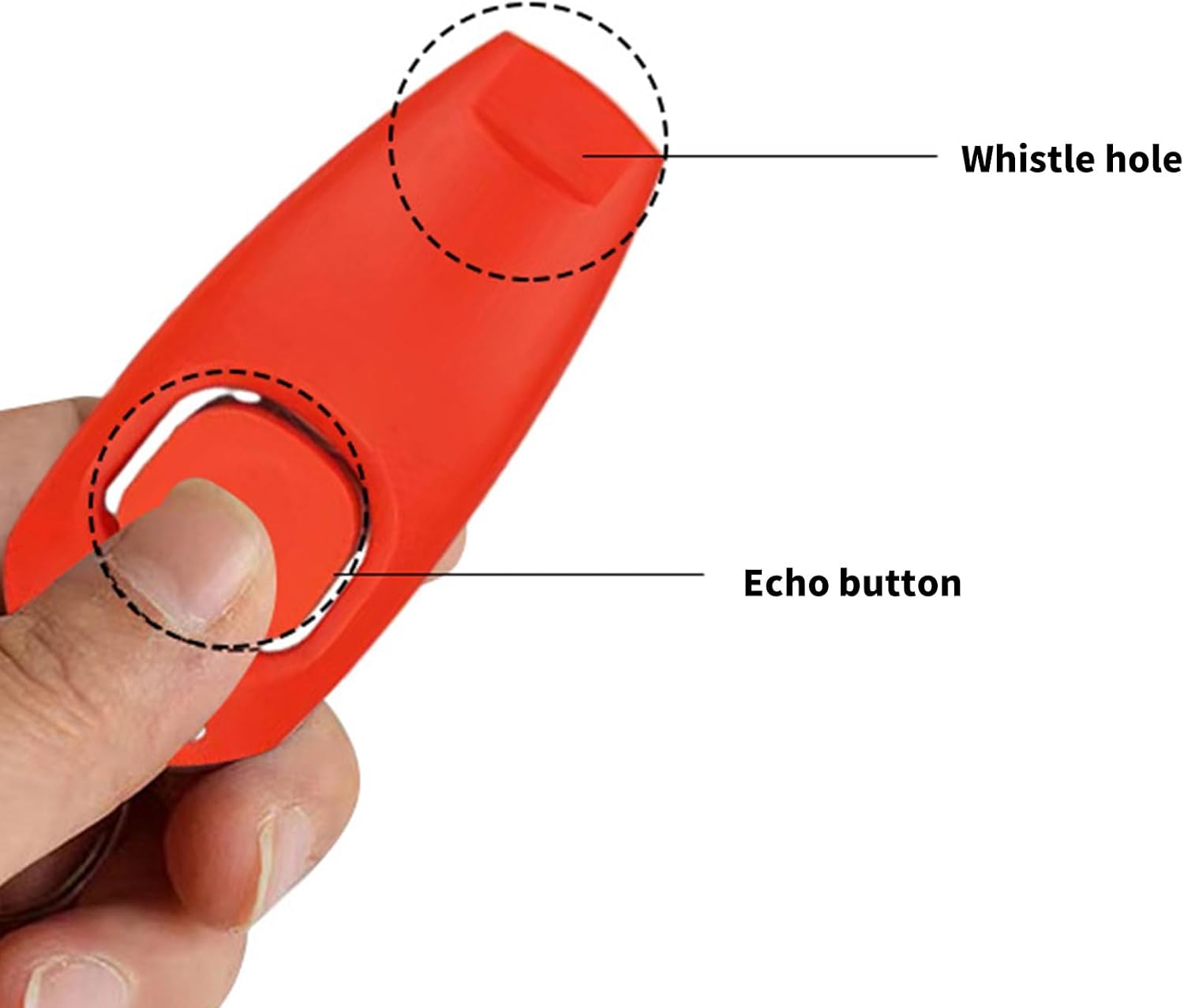 2pcs Breeds Clickers Whistles for Dog Training Walking Efficient Training Tool Accessory with WristStrap for Behavior Dog Whistles Clickers