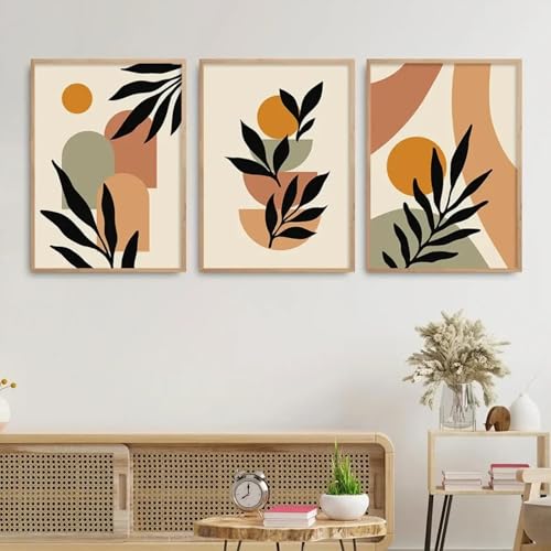Soleil verdure simple HD art mural pour habiller un grand mur vide - 4