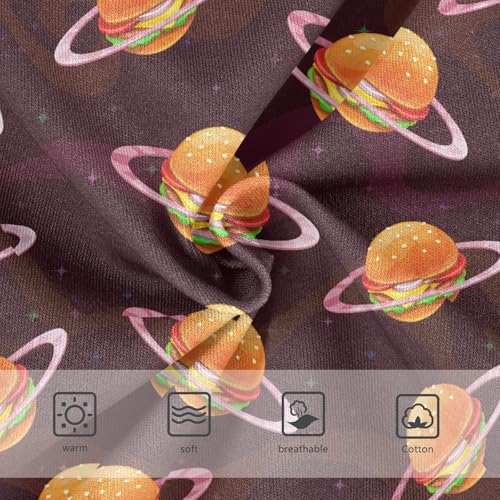 Little Girl Underwear Toddler Panties Kids Undies Planet Burger Soft Cotton Briefs 2T-8Y3