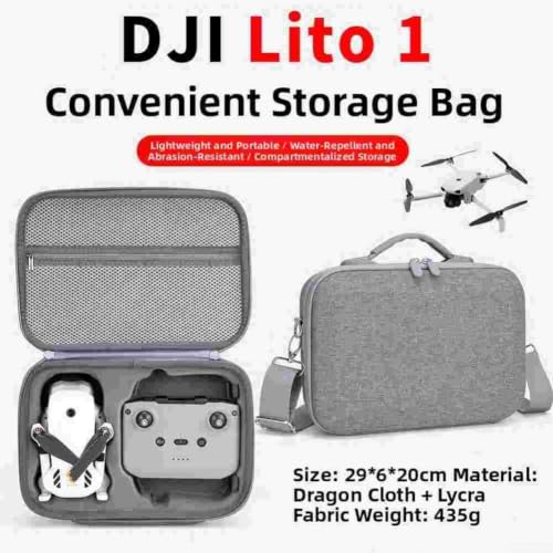 Funda protectora para DJI Lito X1 organizadora e impermeable de EVA 6