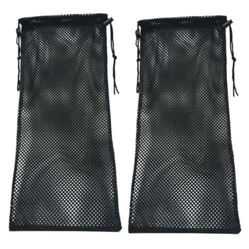 OATIPHO Snorkeling Gear Bag Mesh Drawstring Small Net Bag for Basketball Travel Backpack