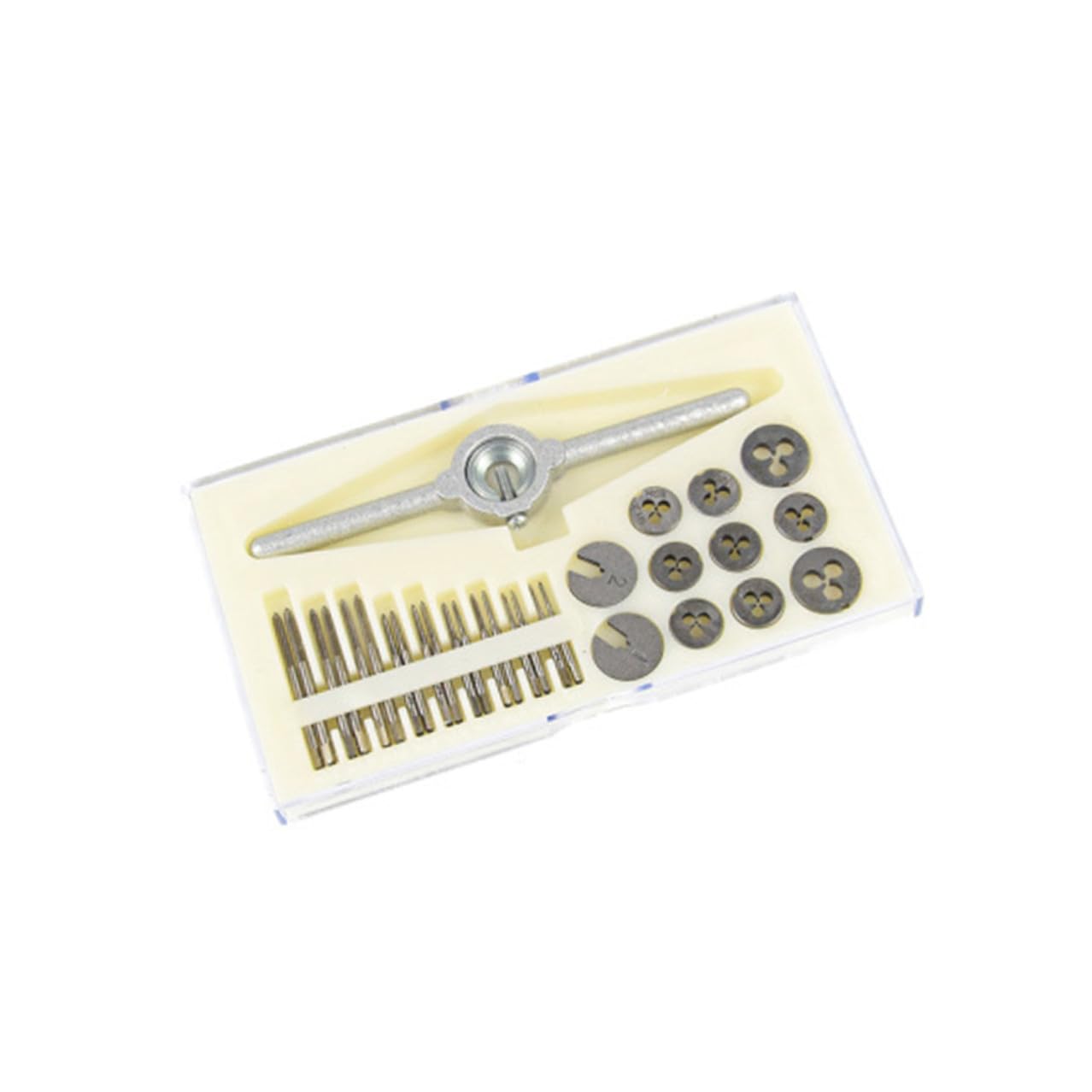 Juego de Machos y Matrices Redondas Métricas Hss 31 Piezas