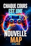 Agenda Scolaire 2025 2026 Gamer: Planificateur pour Etudiant de Primaire, Coll&Atilde;&uml;ge et Lyc&Atilde;&copy;e | De Septembre 2025 &Atilde;&nbsp; Juillet 2026 (French Edition)