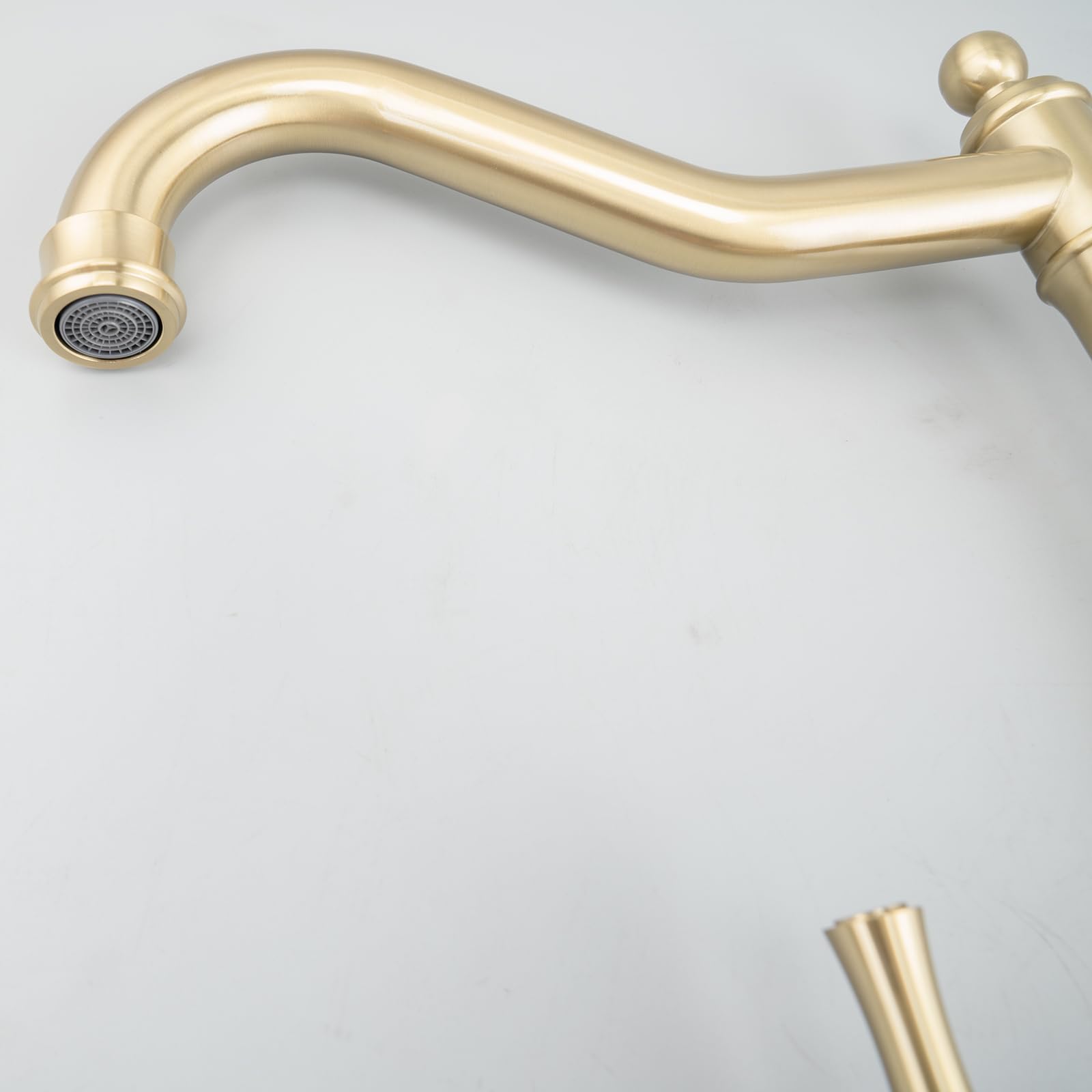 Rubinetto Cucina Abbattibile Stile Antico Dorato Miscelatore Cucina Abbattibile Oro Retro Rubinetto Lavello Pieghevole Sottofinestra