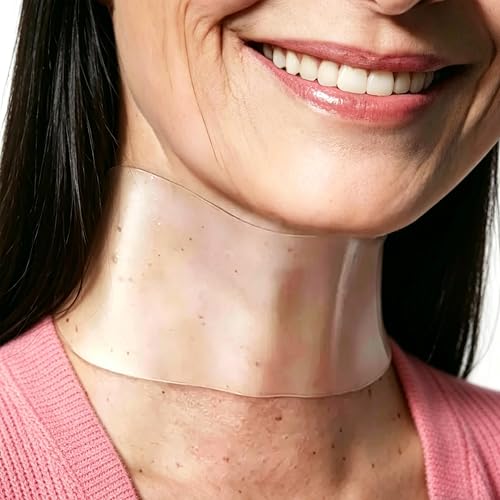 HUAFA Silicone Neck Wrinkle Patches - Reusable Medical Grade Pads to Visibly Reduce Fine Lines...