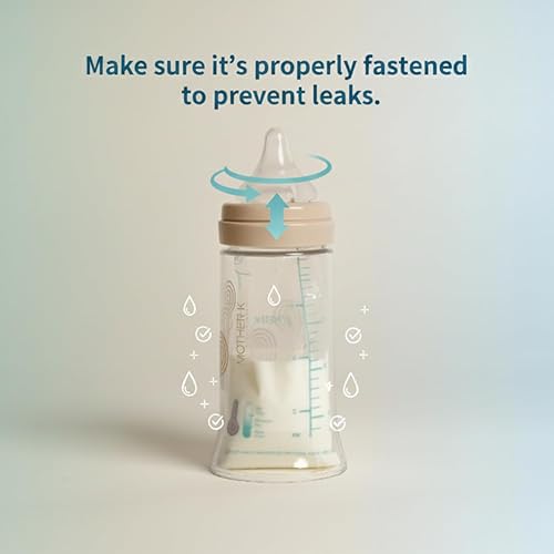 Miniatura 7 de MOTHER-K Forro desechable para biberón, esenciales de viaje para bebés, sin BPA y anticólicos (8 onzas, 100 unidades)