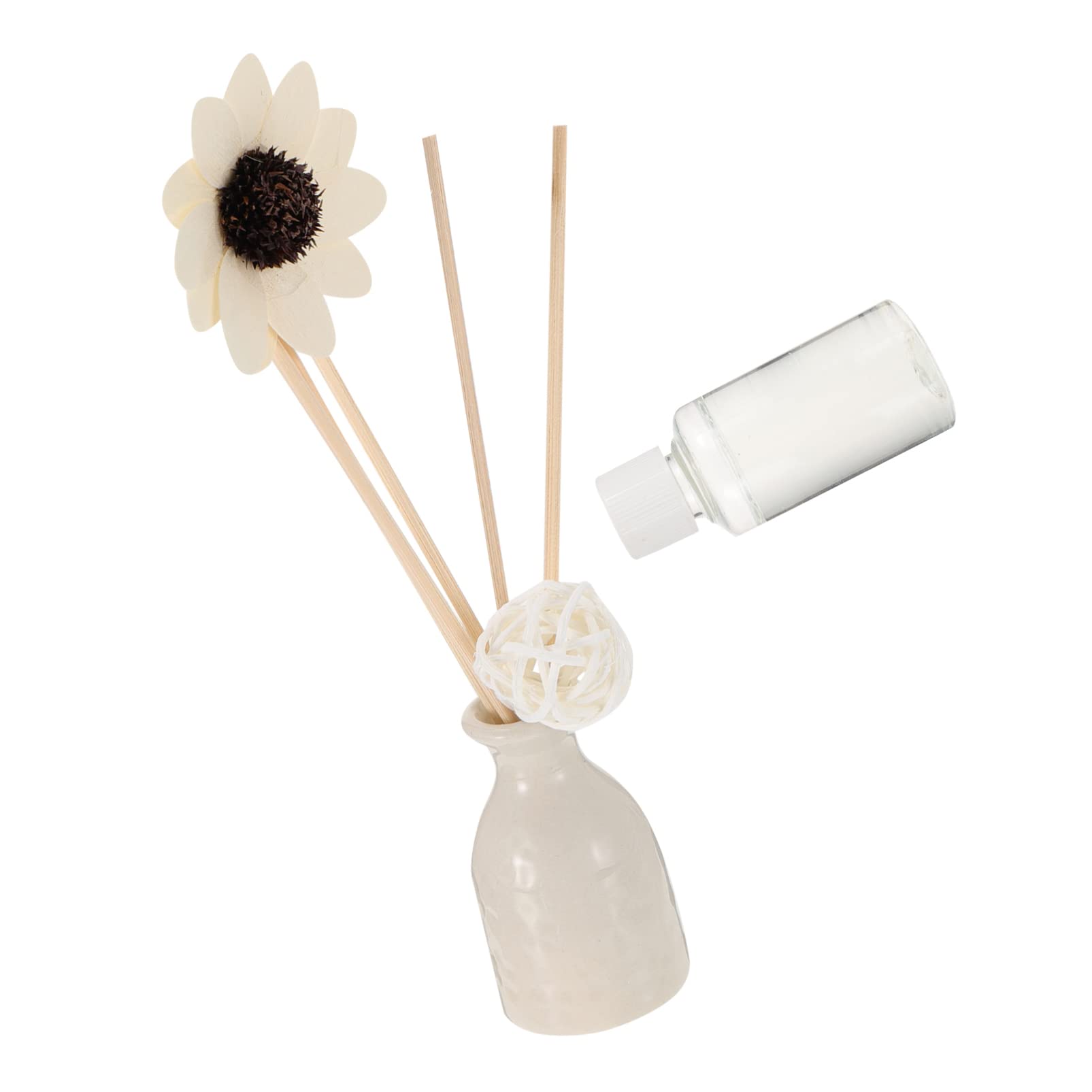 Floral Scented Oil Home Air Diffuser Rattan Material Encounter