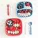 Re-Play Toddler Plates with Dividers - Deep-Walled 3 Compartments Divided Plates for Kids - Dishwasher & Microwave Safe - Made in USA - Set of 3-7.37