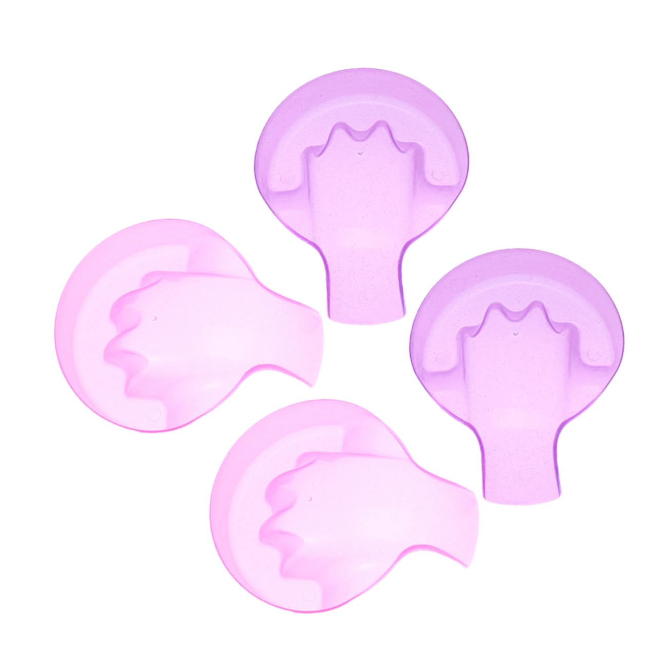 Didiseaon Convenient Nail Soaking Bowl Manicure Bowl for Hands Nail Polish Remover Pot