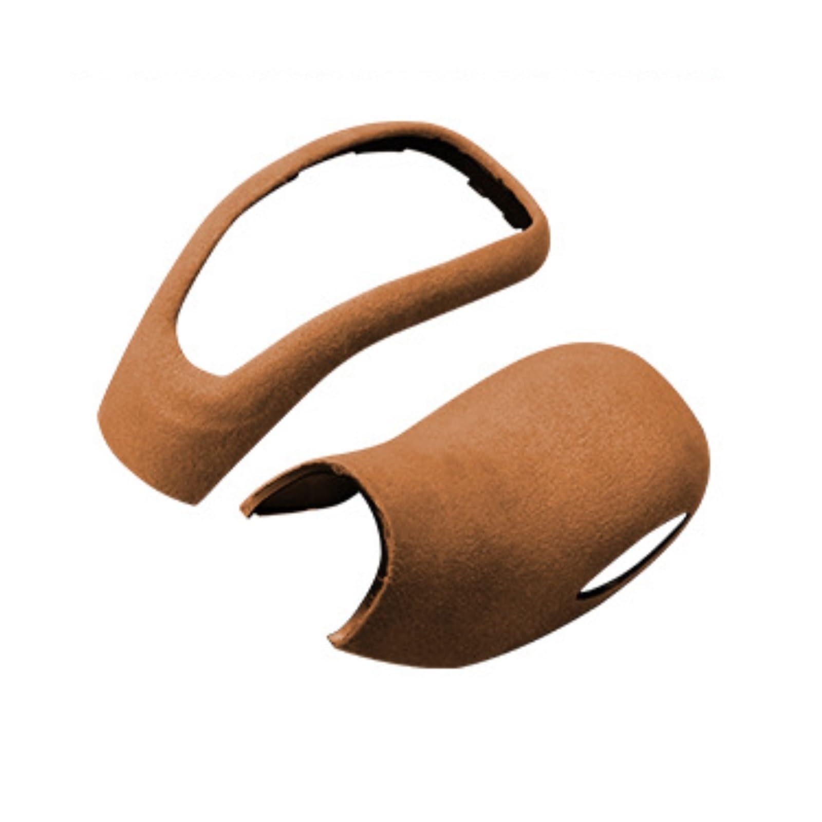 QBKGMEWCA Custom Shift Knob Covers Trim Compatible for Cadillac CT5/XT5/XT6 CT6/XT4 Suede(Type5)