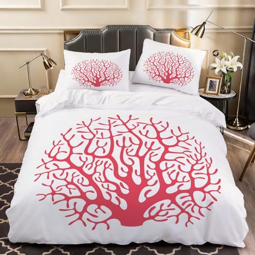 Funda Nordica Cama 135 150 Coralina 3D Funda