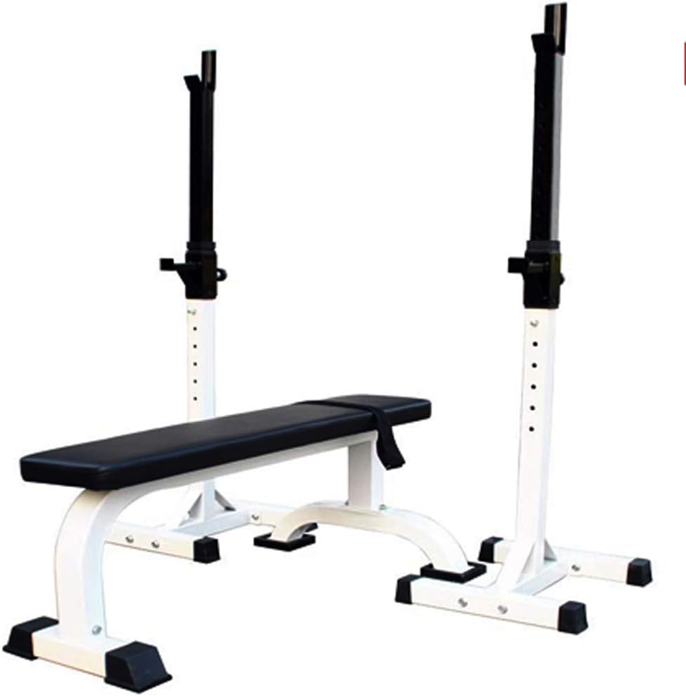 CCSU Olympic Weight Bench,Adjustable Folding Fitness Barbell Rack Weight Bench for Home Gym,Multifunctional Split Type Exercise Bench White : Sports & Outdoors