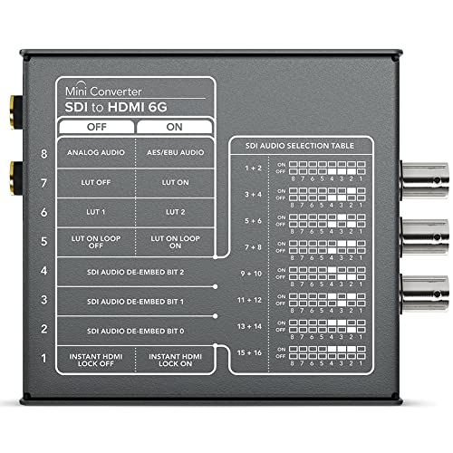 Blackmagic Design Convmbsh4K6G Video Converter 4096 X 2160 Pixels #TOP2