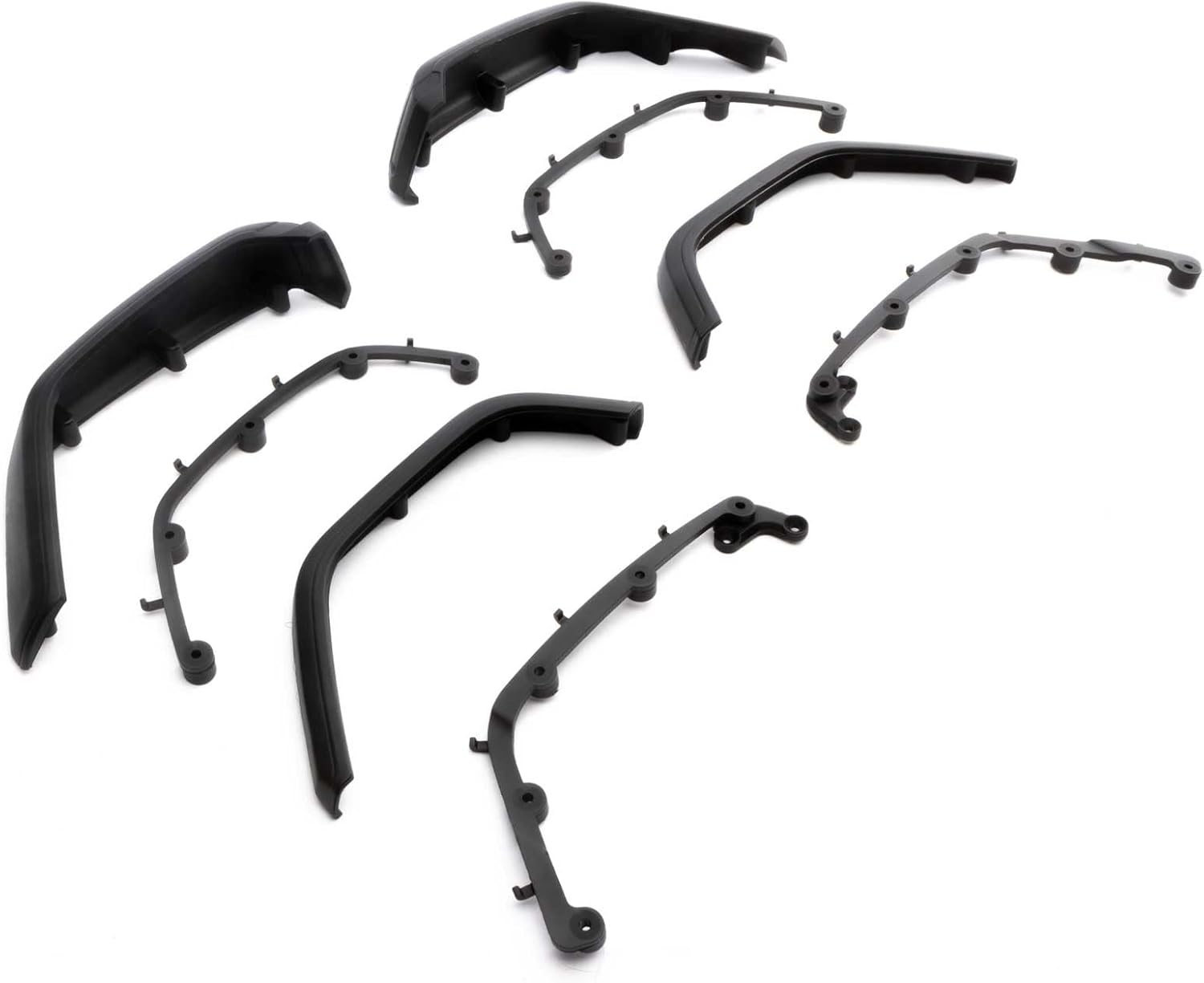 Axial SCX6 Jeep JLU FR & RR Fenders & Mounts AXI250001 Elec Car/Truck Replacement Parts