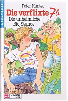 Hardcover Die Verflixte 7 b. Die unheimliche Bio-Stunde [German] Book