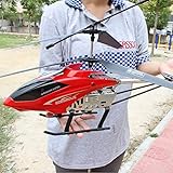 Cuerpo de aleación duradero: el helicóptero RC ayuda a proteger el interior y garantizar su resistencia a los choques. Debido a su diseño, el helicóptero es estable y estable cuando vuela.