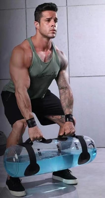 2Pcs Water Weight Bags Water Workout Equipment Aqua Training Bag Weight Training Equipment 44lbs and 33Ibs - Image 3