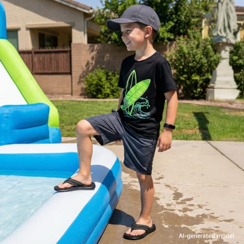 Image of STQ KIDS Flip Flops Girls Boys Unisex Summer Beach Sandals Non Slip Outdoor & Intdoor Little /Big Kid